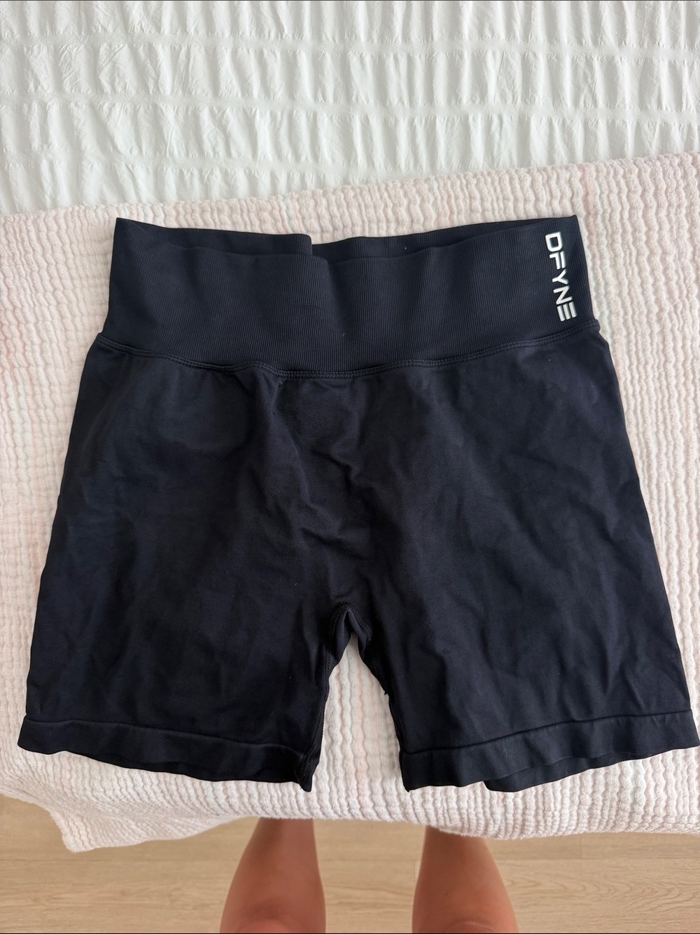 DFYNE DYNAMIC black shorts size L - Picture 2 of 3